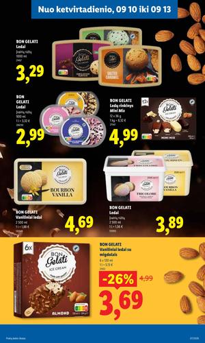 LIDL maisto akcijų leidinys nuo rugsėjo 7 d.