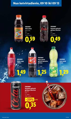 LIDL maisto akcijų leidinys nuo rugsėjo 7 d.