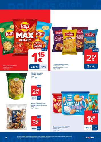 MAXIMA akcijų leidinys Nr. 27 nuo birželio 30 d.