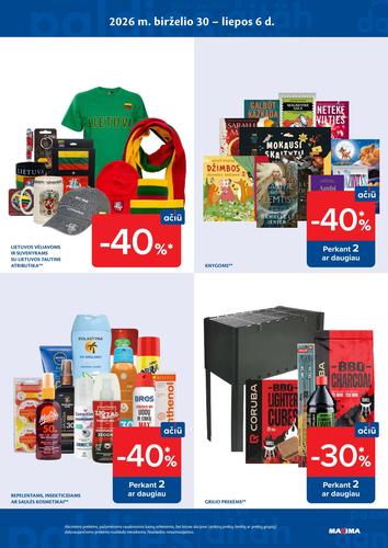 MAXIMA akcijų leidinys Nr. 27 nuo birželio 30 d.