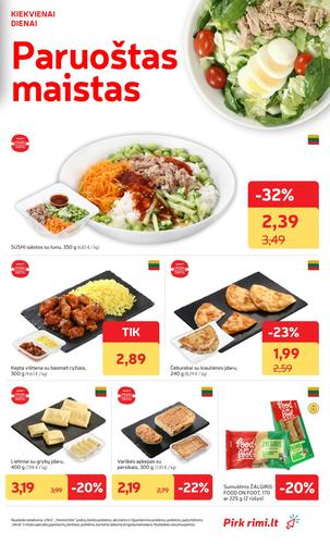 RIMI akcijų leidinys Nr. 28 nuo liepos 7 d.