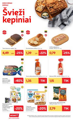 RIMI akcijų leidinys Nr. 28 nuo liepos 7 d.