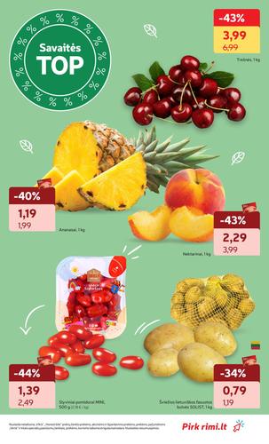 RIMI akcijų leidinys Nr. 28 nuo liepos 7 d.