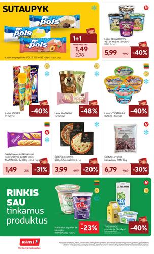 RIMI akcijų leidinys Nr. 28 nuo liepos 7 d.