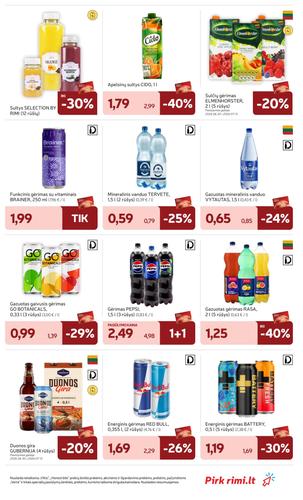 RIMI akcijų leidinys Nr. 28 nuo liepos 7 d.