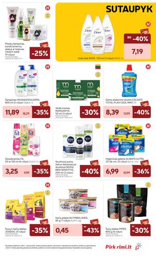 RIMI akcijų leidinys Nr. 28 nuo liepos 7 d.