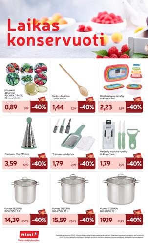 RIMI akcijų leidinys Nr. 28 nuo liepos 7 d.