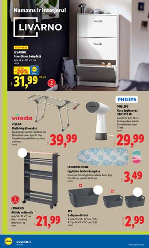 LIDL ne maisto prekių leidinys nuo liepos 27 d.