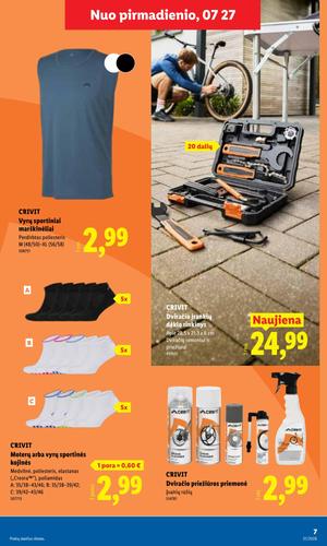 LIDL ne maisto prekių leidinys nuo liepos 27 d.