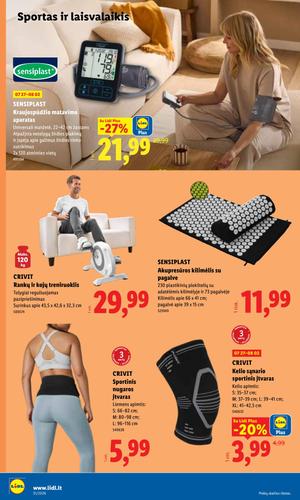 LIDL ne maisto prekių leidinys nuo liepos 27 d.