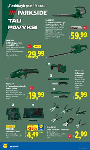 LIDL ne maisto prekių leidinys nuo liepos 27 d.