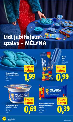 LIDL maisto akcijų leidinys nuo gegužės 11 d.