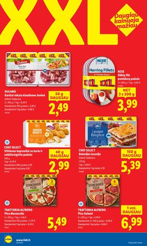 LIDL maisto akcijų leidinys nuo gegužės 11 d.