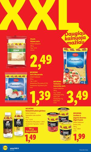 LIDL maisto akcijų leidinys nuo gegužės 11 d.
