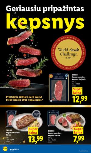 LIDL maisto akcijų leidinys nuo gegužės 11 d.