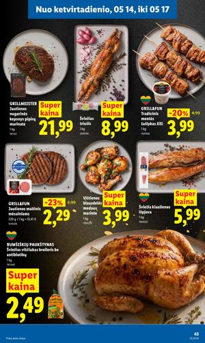 LIDL maisto akcijų leidinys nuo gegužės 11 d.