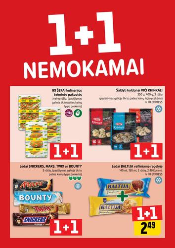 IKI akcijų leidinys "Daugiau yra pigiau Nr. 07" nuo vasario 9 d.