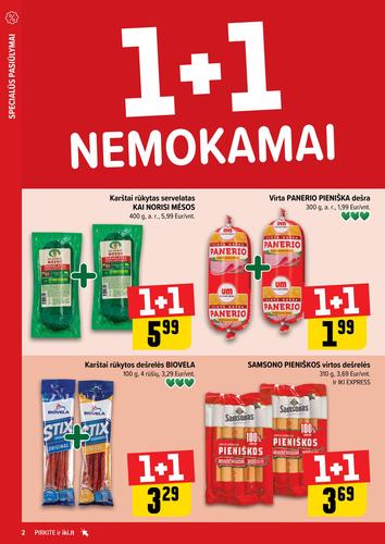 IKI akcijų leidinys "Daugiau yra pigiau Nr. 07" nuo vasario 9 d.