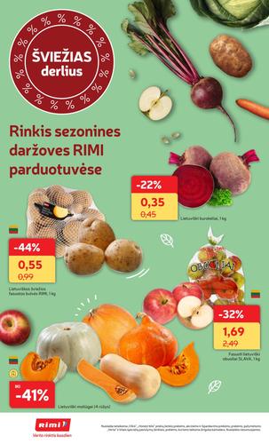 RIMI akcijų leidinys Nr. 38 nuo rugsėjo 15 d.