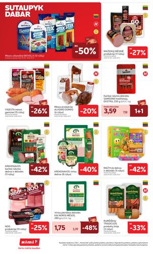 RIMI akcijų leidinys Nr. 38 nuo rugsėjo 15 d.