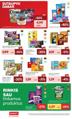 RIMI akcijų leidinys Nr. 38 nuo rugsėjo 15 d.