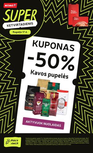 RIMI akcijų leidinys Nr. 38 nuo rugsėjo 15 d.