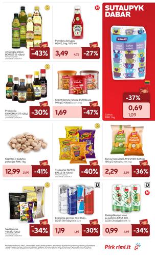 RIMI akcijų leidinys Nr. 38 nuo rugsėjo 15 d.