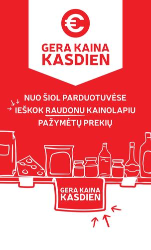 RIMI akcijų leidinys Nr. 38 nuo rugsėjo 15 d.
