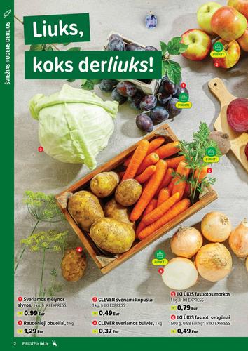 IKI akcijų leidinys "IKI Kaininis leidinys Nr. 35" nuo rugpjūčio 25 d.