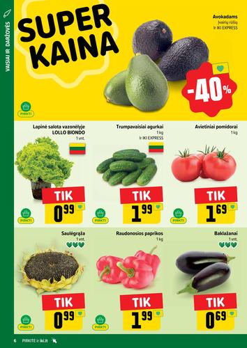 IKI akcijų leidinys "IKI Kaininis leidinys Nr. 35" nuo rugpjūčio 25 d.