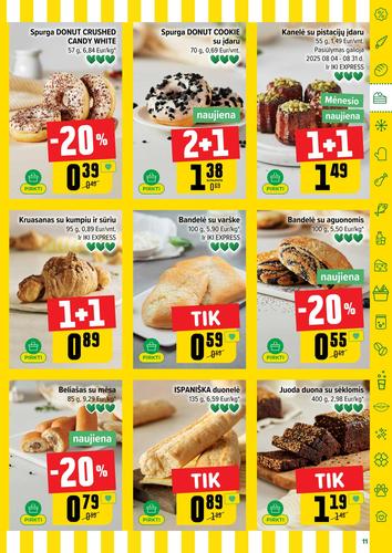 IKI akcijų leidinys "IKI Kaininis leidinys Nr. 35" nuo rugpjūčio 25 d.