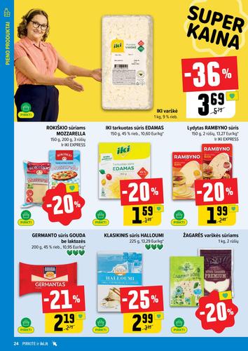 IKI akcijų leidinys "IKI Kaininis leidinys Nr. 35" nuo rugpjūčio 25 d.