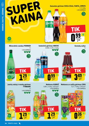 IKI akcijų leidinys "IKI Kaininis leidinys Nr. 35" nuo rugpjūčio 25 d.