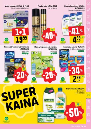 IKI akcijų leidinys "IKI Kaininis leidinys Nr. 35" nuo rugpjūčio 25 d.