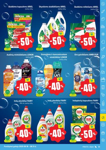 IKI akcijų leidinys "IKI Kaininis leidinys Nr. 35" nuo rugpjūčio 25 d.