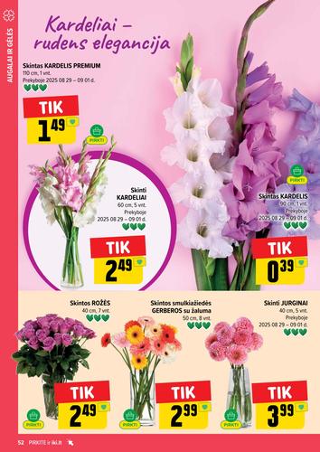 IKI akcijų leidinys "IKI Kaininis leidinys Nr. 35" nuo rugpjūčio 25 d.