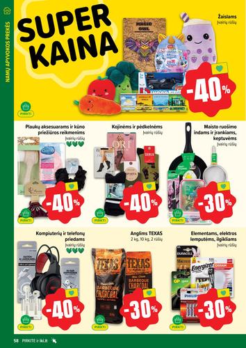 IKI akcijų leidinys "IKI Kaininis leidinys Nr. 35" nuo rugpjūčio 25 d.