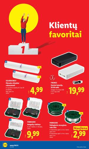 LIDL ne maisto prekių leidinys nuo birželio 15 d.