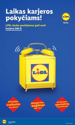 LIDL maisto akcijų leidinys nuo vasario 23 d.