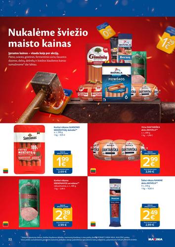 MAXIMA akcijų leidinys Nr. 33 nuo rugpjūčio 11 d.