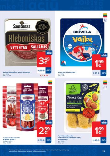 MAXIMA akcijų leidinys Nr. 33 nuo rugpjūčio 11 d.