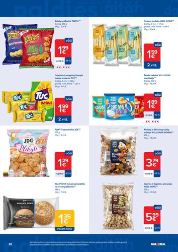 MAXIMA akcijų leidinys Nr. 33 nuo rugpjūčio 11 d.