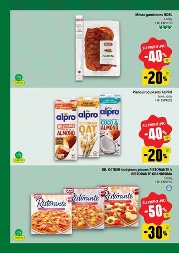 IKI akcijų leidinys "PIGINTUVO pasiūlymai Nr. 13" nuo kovo 23 d.