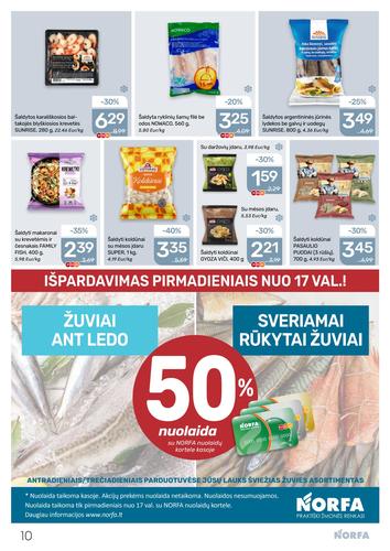 NORFA akcijų leidinys Nr. 14 nuo liepos 9 d.