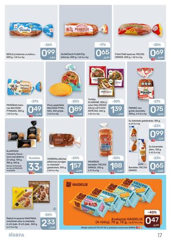 NORFA akcijų leidinys Nr. 14 nuo liepos 9 d.