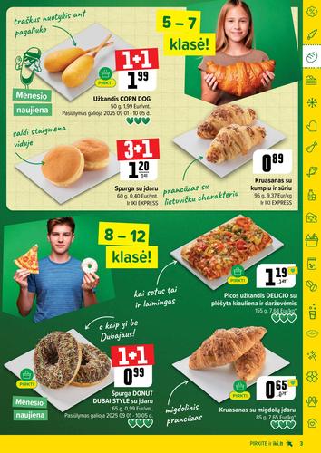 IKI akcijų leidinys "IKI Kaininis leidinys Nr. 36" nuo rugsėjo 1 d.
