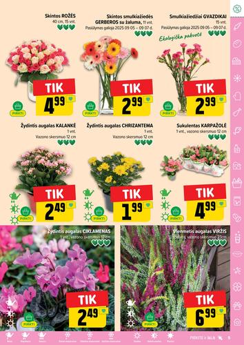 IKI akcijų leidinys "IKI Kaininis leidinys Nr. 36" nuo rugsėjo 1 d.