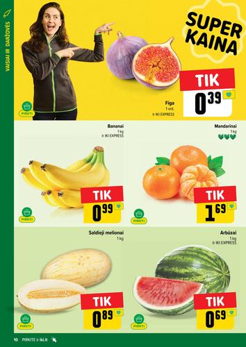 IKI akcijų leidinys "IKI Kaininis leidinys Nr. 36" nuo rugsėjo 1 d.