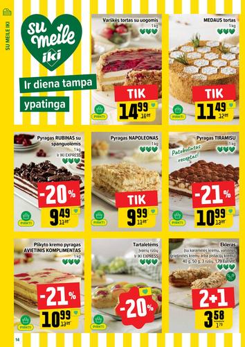 IKI akcijų leidinys "IKI Kaininis leidinys Nr. 36" nuo rugsėjo 1 d.