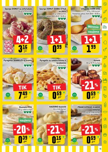 IKI akcijų leidinys "IKI Kaininis leidinys Nr. 36" nuo rugsėjo 1 d.